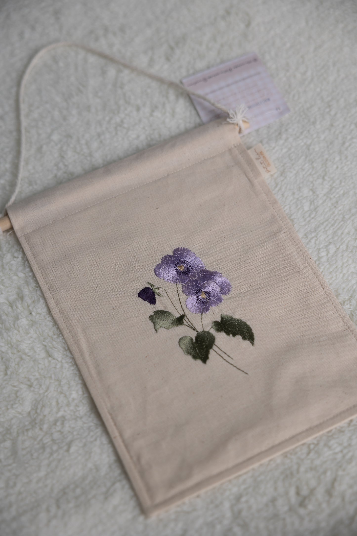 Bannière fleur naissance FEVRIER