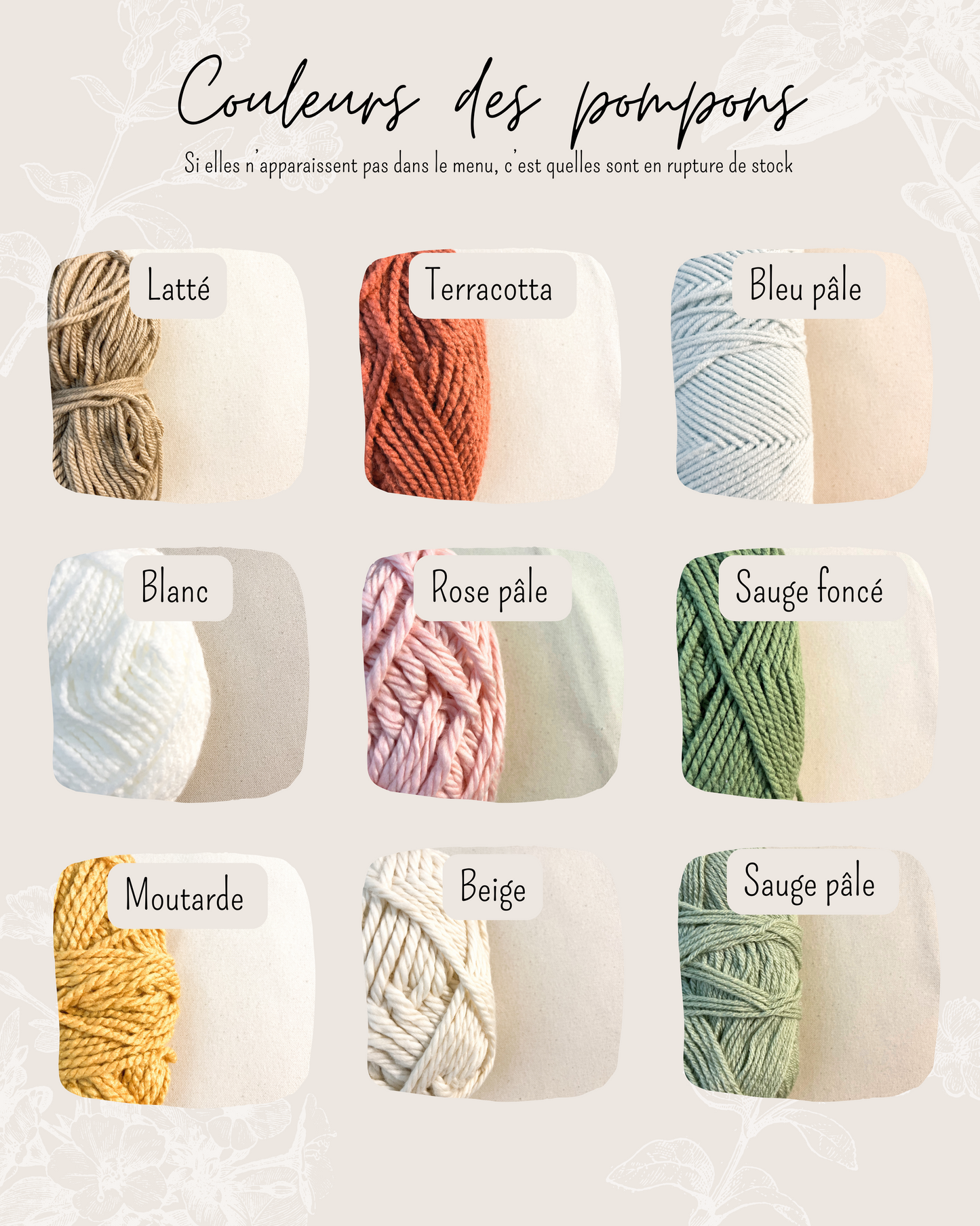 Chapeau de fête avec broderie