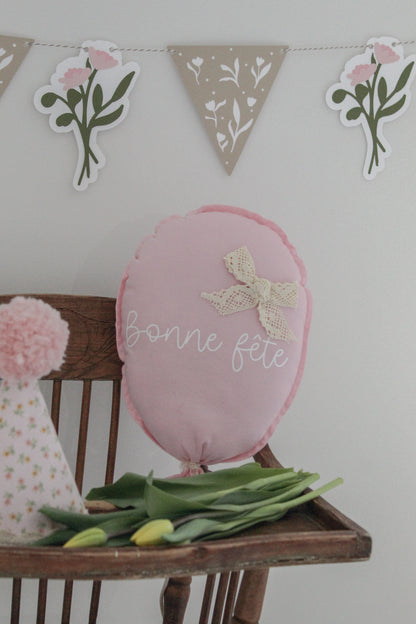 Guirlande thématique fleurs sauvages