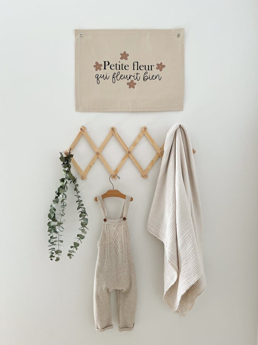 Bannière toile Petite fleur
