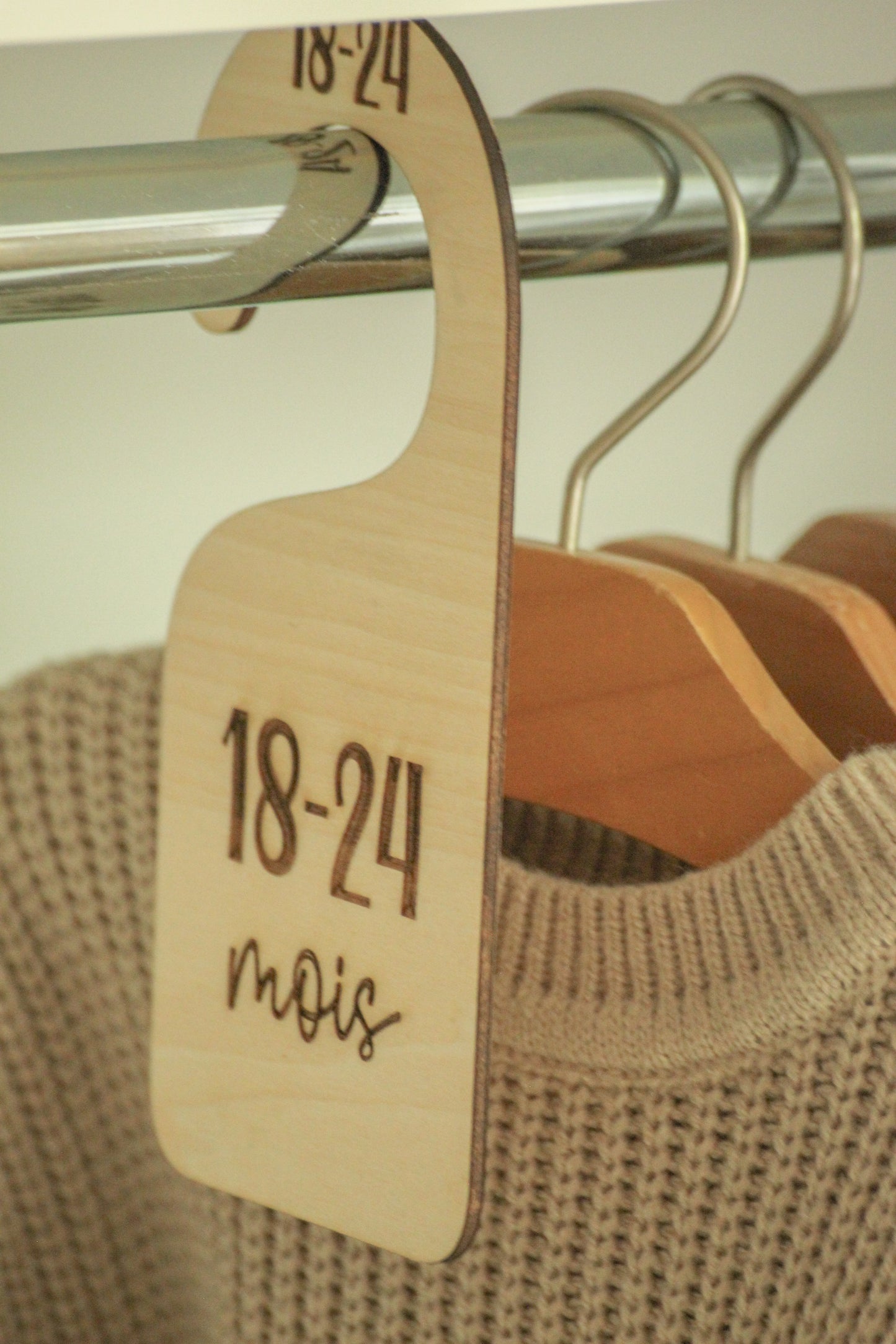 Diviseur de garde-robe