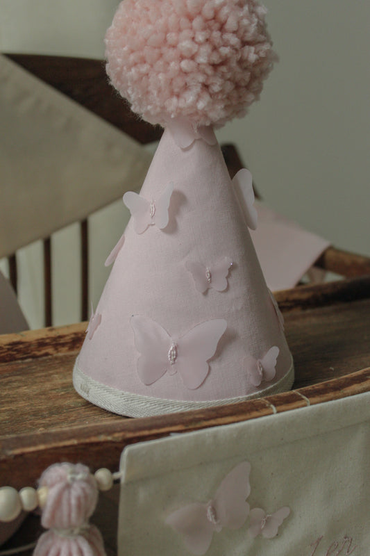 Chapeau de fête papillons