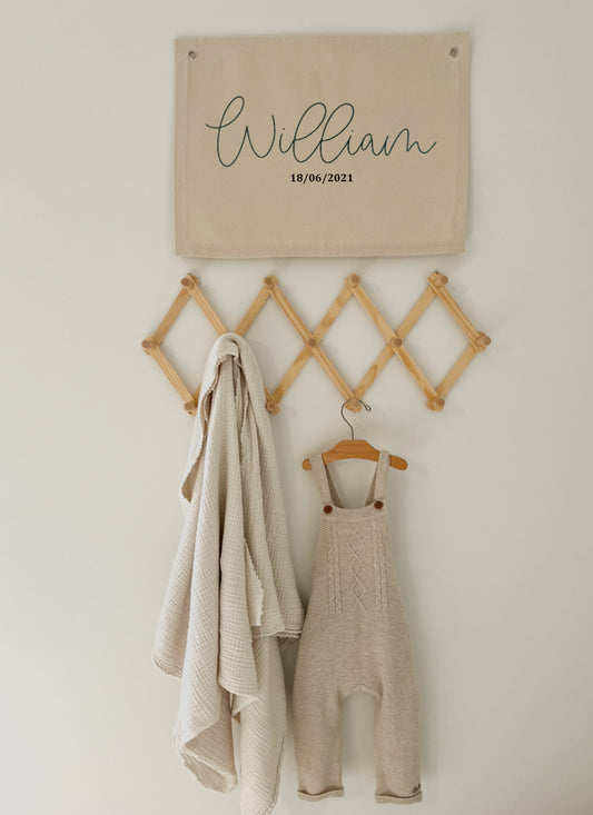 Bannière toile naissance