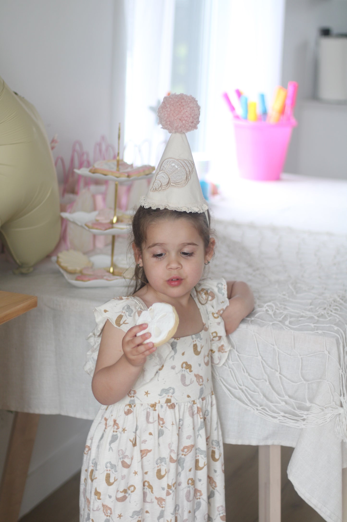 Chapeau coquillage