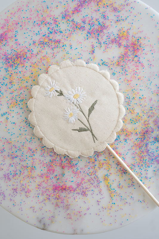 Cake topper Marguerites