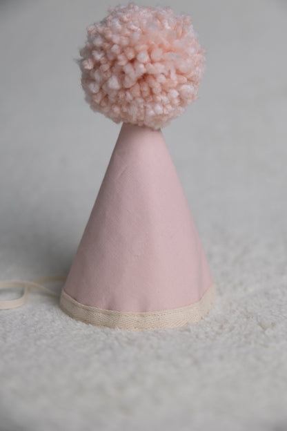 chapeau rose pâle *Imparfait*