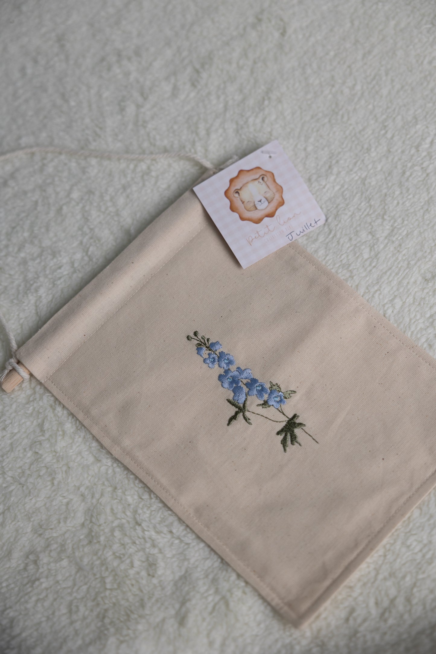 Bannière fleur naissance JUILLET