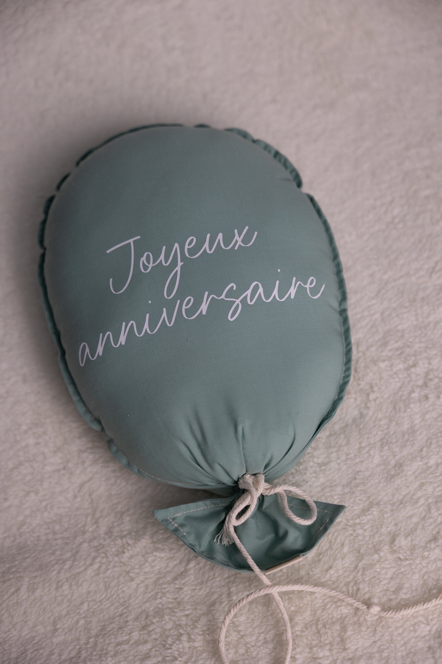 Ballon eucalyptus Joyeux anniversaire