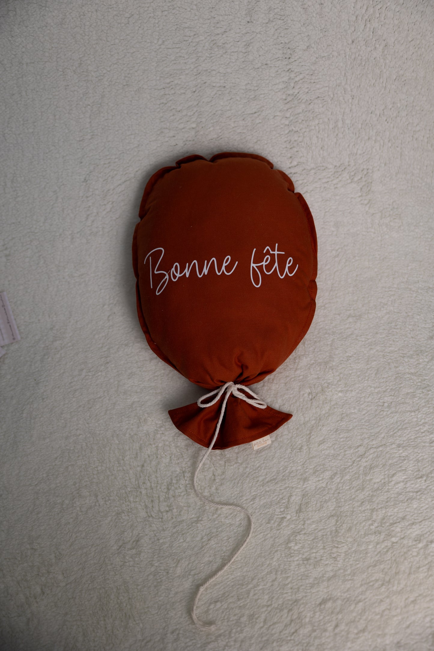 Ballon terracotta Bonne fête