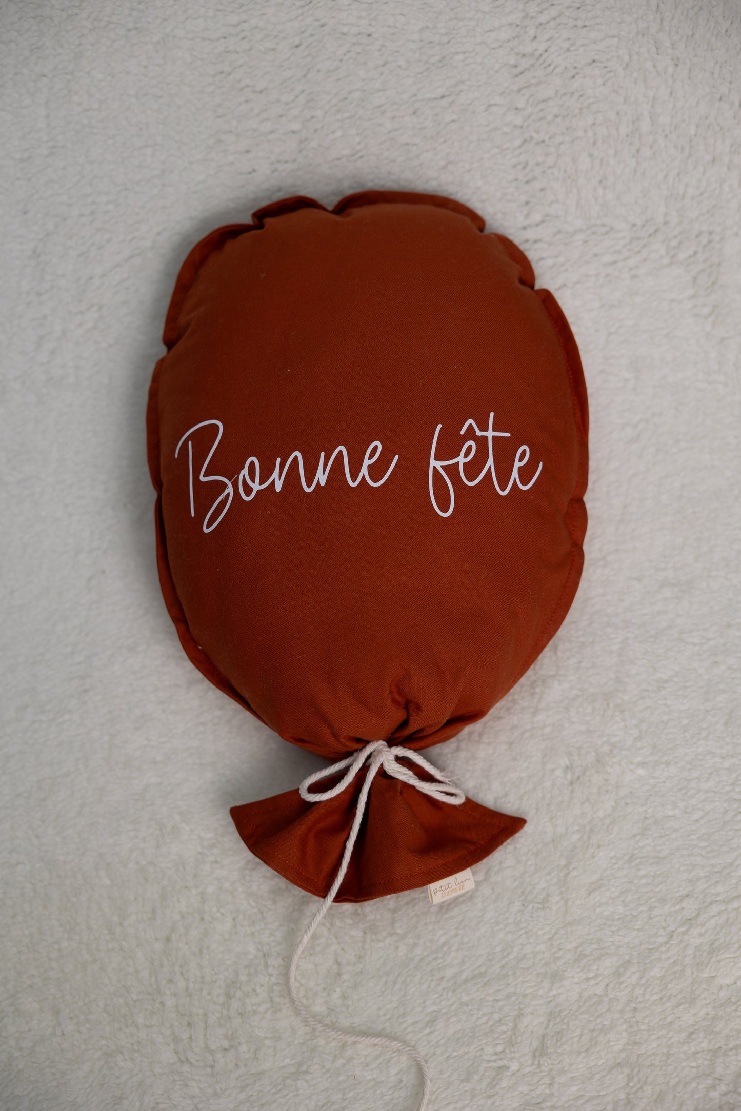 Ballon terracotta Bonne fête