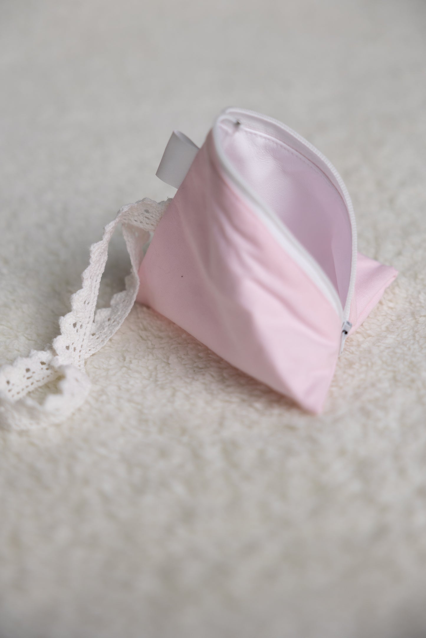 Pochette rose à suces - imperméable