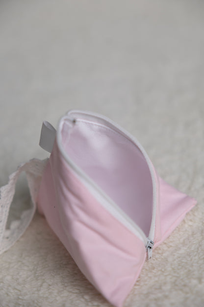 Pochette rose à suces - imperméable