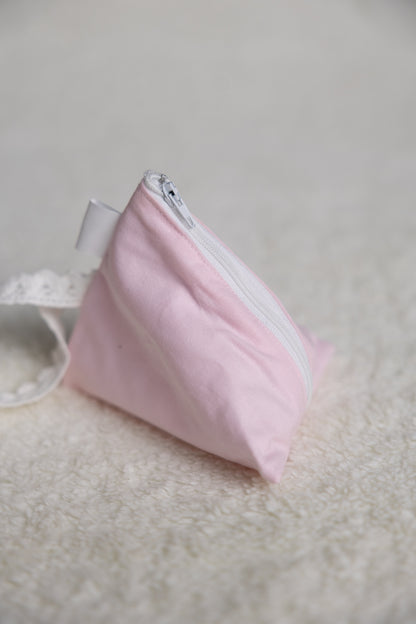 Pochette rose à suces - imperméable